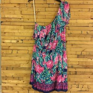 Lilly Pulitzer Flamenco Beach Romper